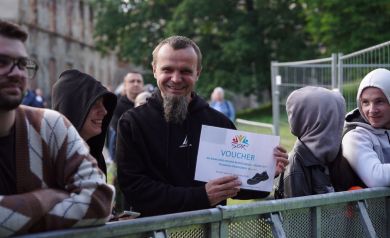 Upominek od sponsora dla publiczności - PPO Przedsiębiorstwo Państwowe