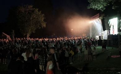 Koncert dobiega końca.