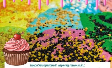 Zajęcia Sensoplastyka 'W kolorowej cukierni'