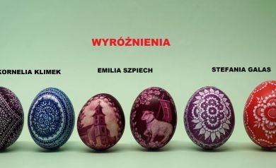 Wyróżnienia: Kornelia Klimek, Emilia Szpiech,, Stefania Galas